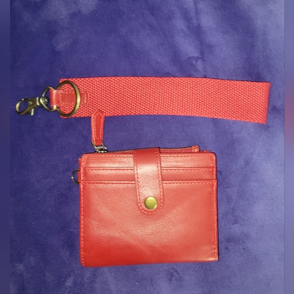 Andar Handbags - Andar Red Lo Wallet